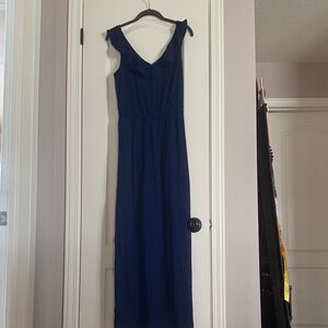 RW&CO. Deep Blue Maxi Dress